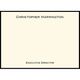 Bordered Triple Thick Executive Flat Note Cards - Raised Ink Image 3 of 3